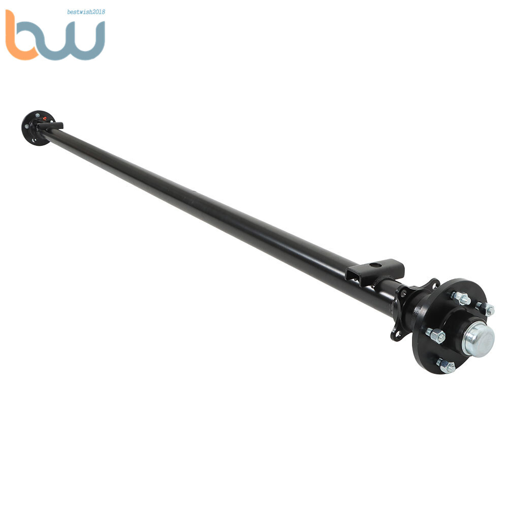 Trailer Axle Rv 3500 lbs Boat Axle 3.5K Trailer Axle 5 lug Trailer Cargo Dump RV ...
