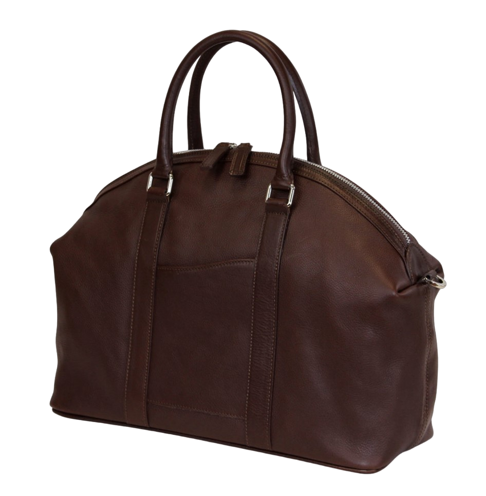 Leather Chapel Bag Luxury Tote Soft Pebble-Grain Italian HANDMADE TO ORDER