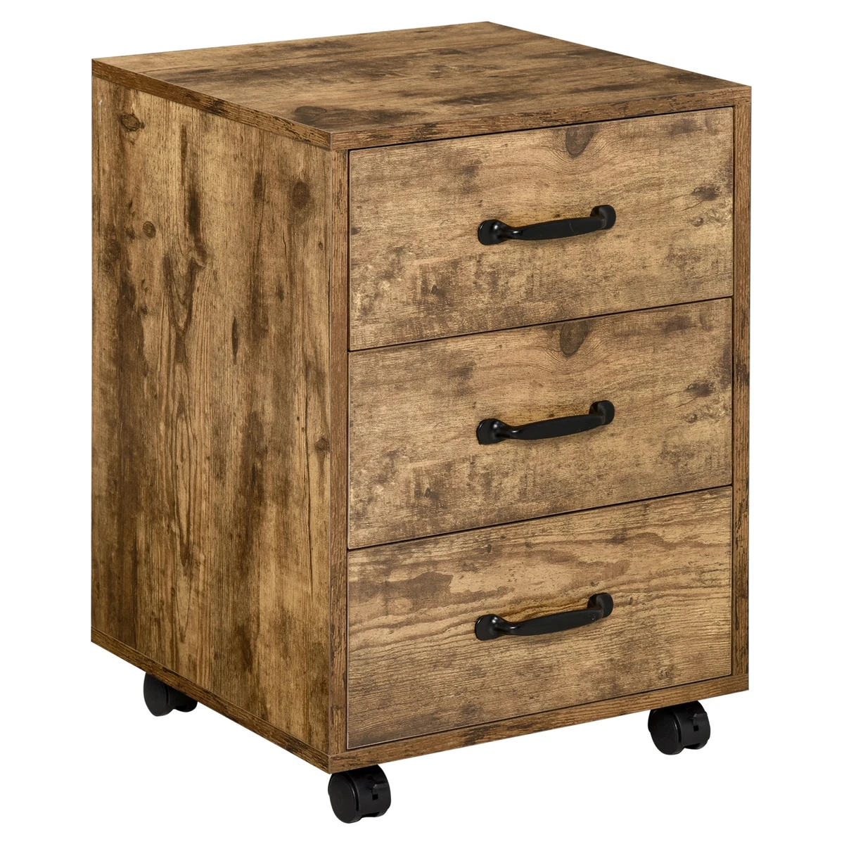 Wood effect filing sale cabinet
