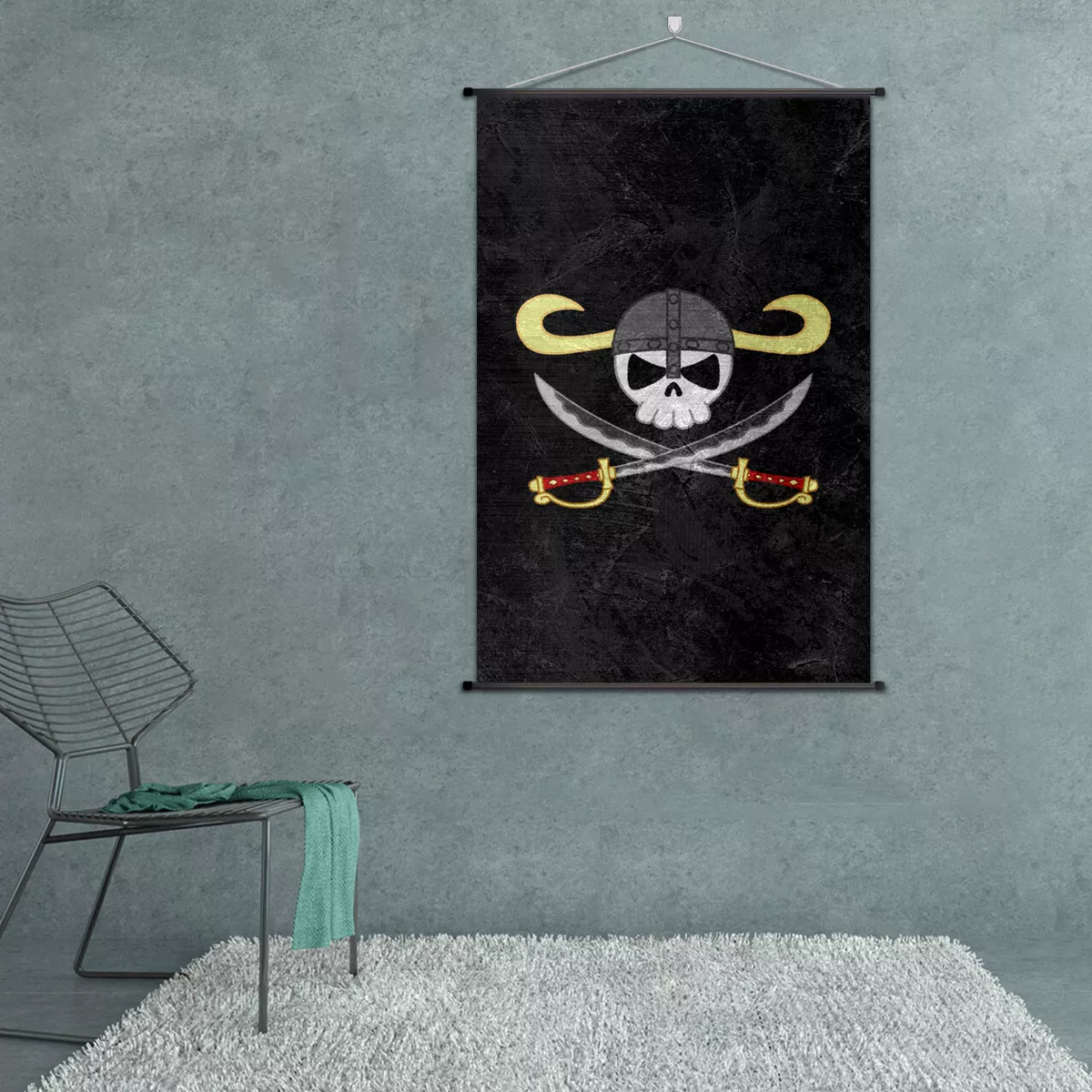 One Piece Don Krieg Pirate Flag Jolly Roger (2 Colors)