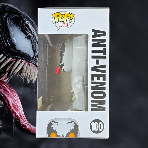 Funko Pop! Vinyl: Marvel - Anti-Venom #100 (Hot Topic Exclusive) w/protector - Picture 2 of 7