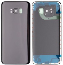 New Back Cover Glass With Camera Lens Logo  Adhesive For Samsung Galaxy S8 Plus