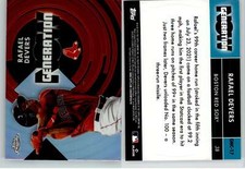 Rafael Devers 2022 Topps Chrome Update Generation Now GNC-17 Red Sox