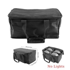DJ Stage Light Par Light Bag Padded Travel Bag for Par Can Light with Dividers