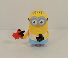 2017 Crab Bite Minion Dave 3" McDonald's Movie Action Figure 5 Despicable Me 3