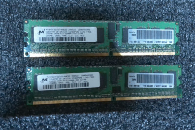 DELL 4D554 RAID RAM 256MB PC2-3200R PowerEdge 1850 2800 2850 MT9HTF3272Y-40EB2