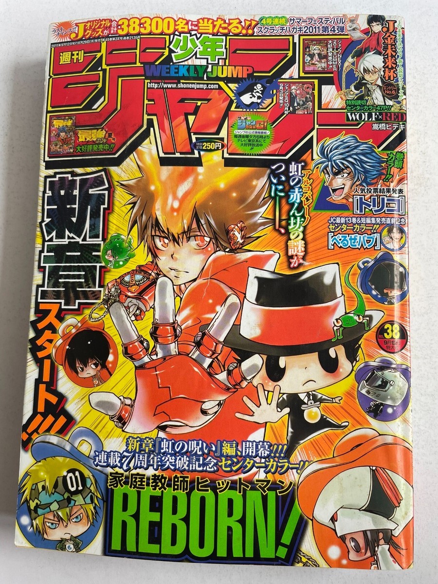 Weekly Shonen Jump 2011 No.38 Reborn! 7th anniversary / TORIKO