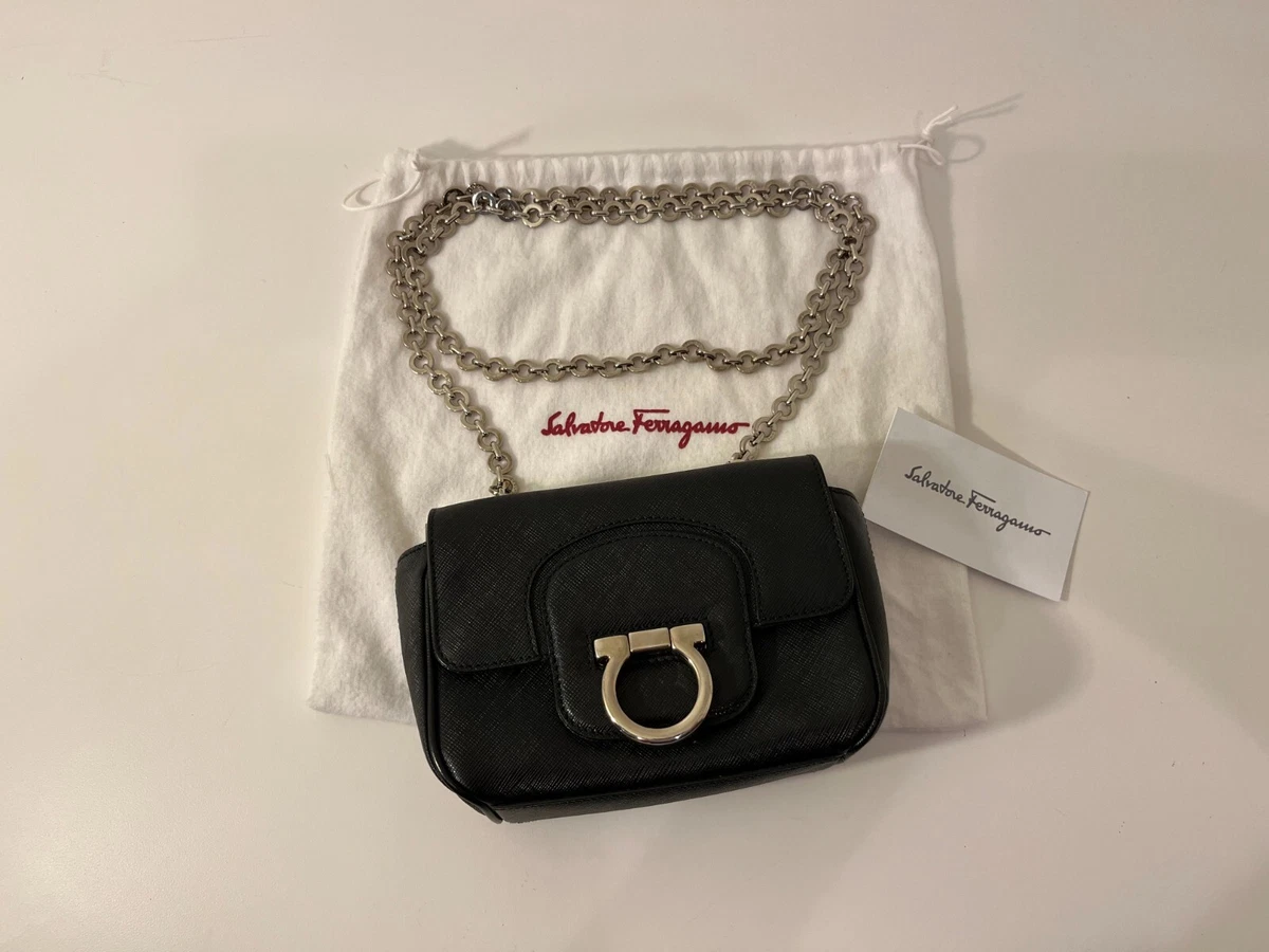 Ferragamo Women's Mini Bag with New Gancini Chain