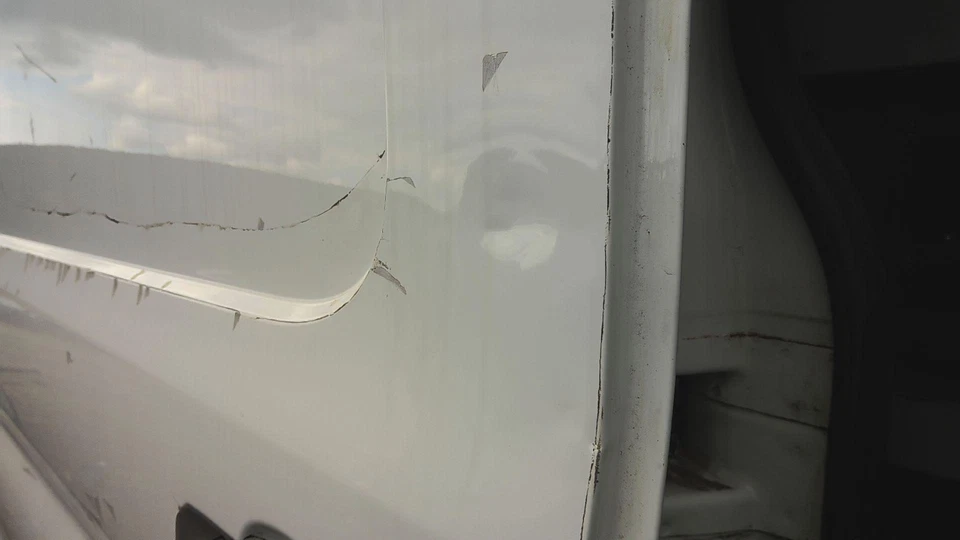 16 FORD TRANSIT 350 Passenger Right Rear Door Sliding Oxford White=YZ Foto 2 de 4