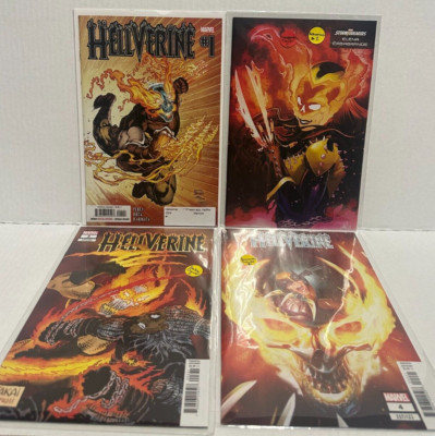 Hellverine #1A 2-3C 4B Covers COMPLETE SET Free Shipping / Read Below