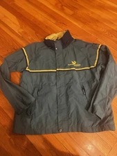 Vintage Men’s Beacon Point Green Maritime Aquarium Norwalk Connecticut Jacket L