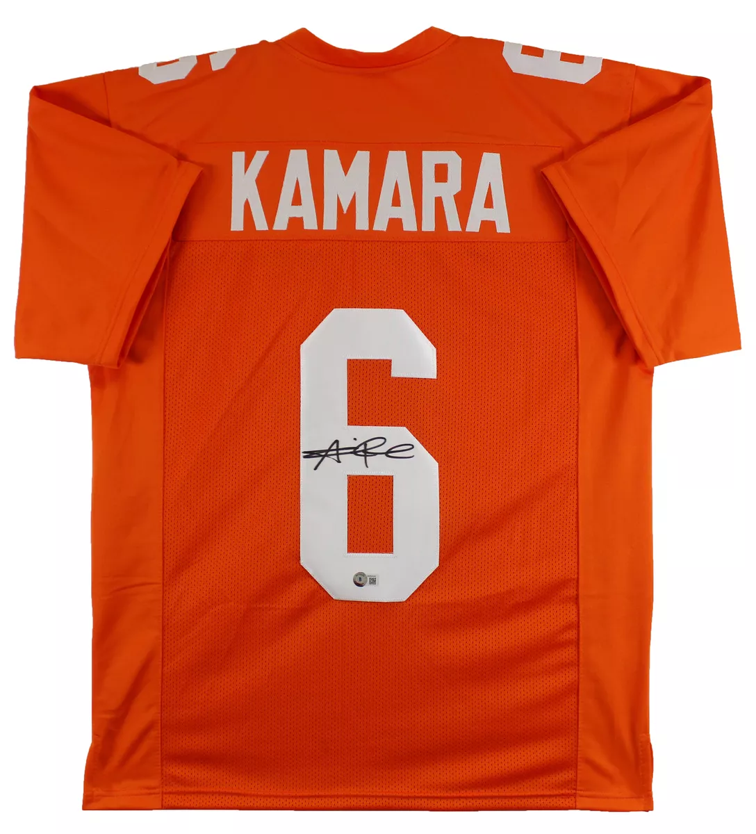 Tennessee Alvin Kamara Authentic Signed Orange Pro Style Jersey BAS  Witnessed