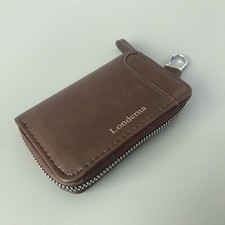 Londerna Key Bags, Key Holder Bag Keychain Case Wallet with Zipper Closure
