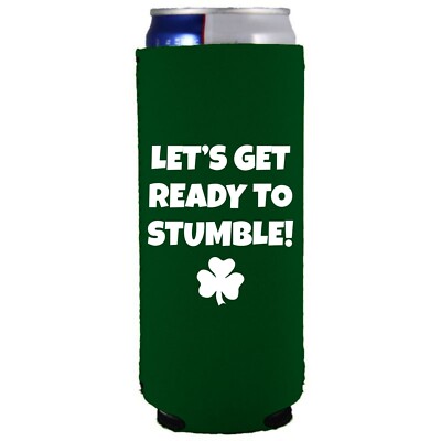 Let's Get Ready to Stumble Slim Can Coolie; Compatible with Ultra