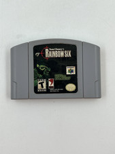 Tom Clancy's Rainbow Six N64 Nintendo 64 1999 Tested Working Video Game Vintage 