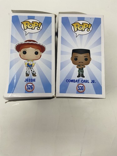 Funko Pop!Vinyl: Pixar - Jessie #526 FREE Carl #530~NIDB Protected SEE PHOTOS!!! - Picture 5 of 6