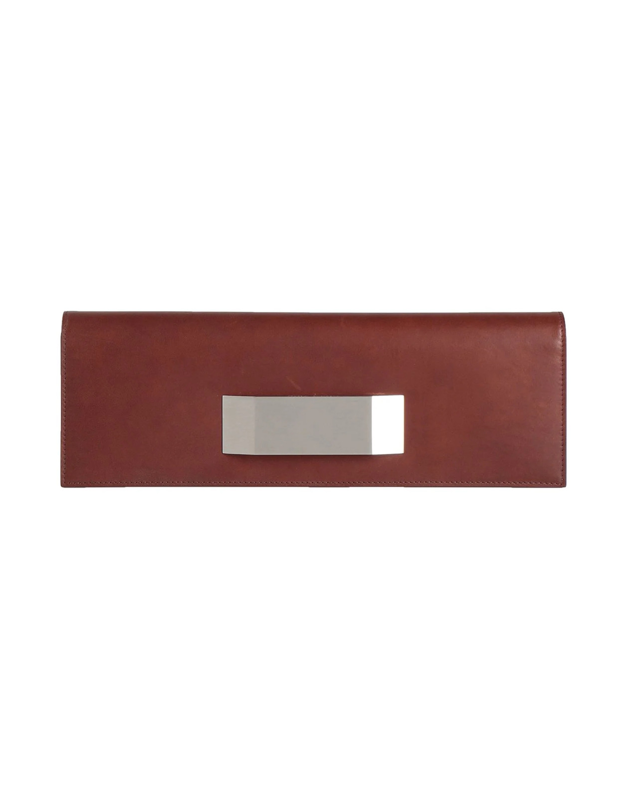 Rick Owens - Women - Leather Clutch - Chocolate brown 338890₽