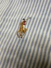 Ralph Lauren Oxford Shirt Mens 4XB BIG Blue White Striped Polo Pony Classic Fit