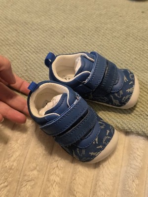 Baby Jungen Dinosaurier Start Rite Pre Walker Schuhe Größe 2g Neu