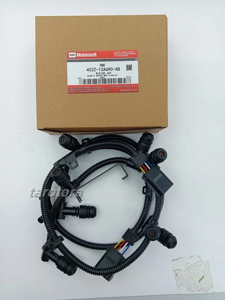 Motorcraft ZD13 Glow Plug & Harness Kit For 04-10 Ford F250 6.0L Powerstroke New — 第 2/4 张图片
