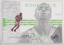 2013-14 SP Authentic 2001-02 SP Rookie FX Livio Jean-Charles #94 3a3