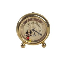 Disney Miniature Mickey Clock Mouse Clock Tim...