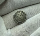 US 1845 Seated Liberty Half-Dime  ** M493