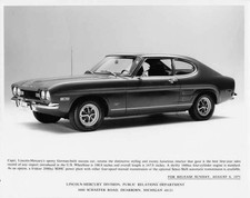 1972 Mercury Capri Press Photo 0162