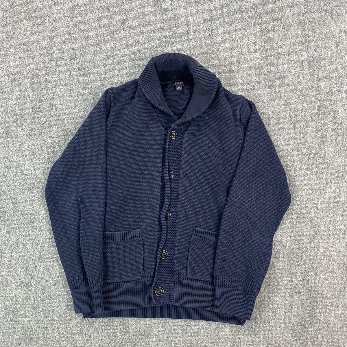 Gilet/cardigan Jottum Rayé Bleu – Taille 6 (128) – Manches Longues – Occasion TB