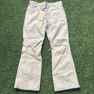 Saga Outerwear Brighton Ski Snowboard Hose Herren Khaki Größe L UVP 75£