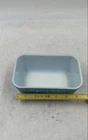 Vintage Pyrex Blue Snowflake Garland Kitchenware Rectangular Refrigerator Dish