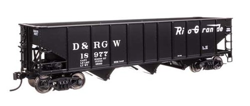 Tolva AAR 70 toneladas escala HO Walthers Mainline 910-56748 RTR DRGW #18977 | Zustand: New
