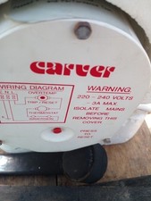 Carver Cascade 2 GE Water Heater (Gas & Electric) - tested, 100% functional