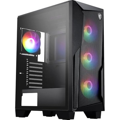 MSI MAG FORGE 130A AIRFLOW PC-Gehäuse ATX Mid-Tower schwarz