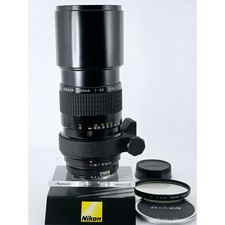 Near MINT Nikon Genuine Ai Nikkor 300mm F4.5 Telephoto MF Lens From Japan