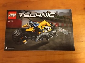 LEGO TECHNIC: Stunt Bike (42058) Pull Back With Extra Motor