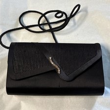 Womens Evening Purse Clutch Crossbody/Shoulder Bag Sasha Rhinestones 93