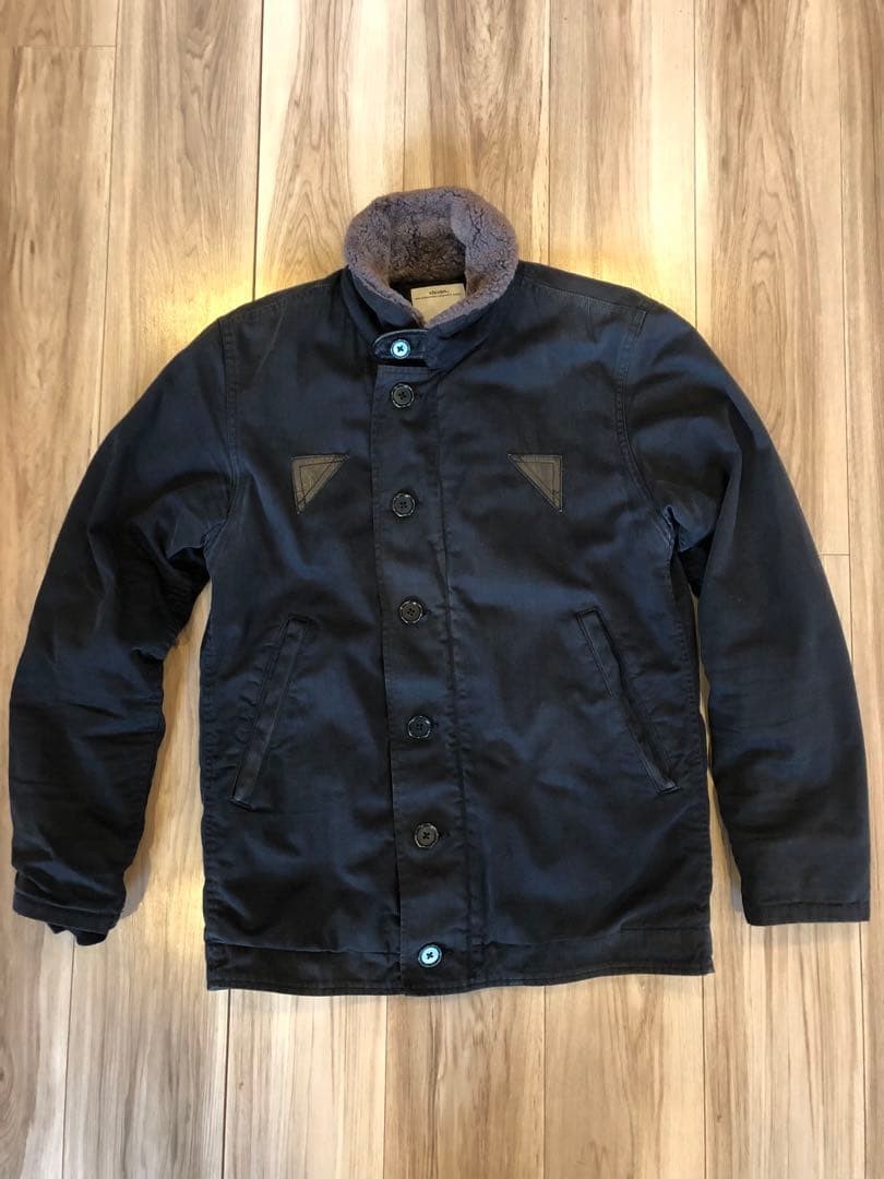 USED VISVIM DECKHAND JACKET S/BLACK/VS0001576 GOOD - image 1