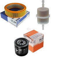 Mahle / Knecht Kraftstofffilter KL 63 OF Luftfilter LX 158 ÖLfilter OC 23