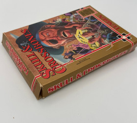 Vintage "Skull and Crossbones" - Tengen - (Nintendo NES, 1990) CIB w/ Cut Box