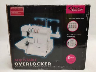 Delta OL 1000 Adjustable Overlocker Sewing Machine Foot Pedal Box Manual