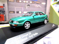AUDI 80 / 90 Coupe S2 Turbo Quattro 5 Zyl. Typ89 grün 1992 - 1996 Solido 1:43