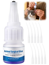 Veterinary Surgical Skin Glue, Strong Surgical Adhesive with 10 Precise Appli...
