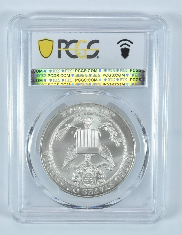 2008-P Bald Eagle Commemorative Dollar MS70 PCGS Blue Label *1373 - Image 2 of 4