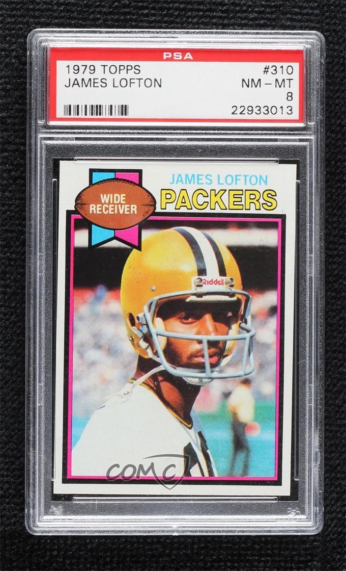 1979 Topps James Lofton #310 PSA 8 Rookie RC HOF