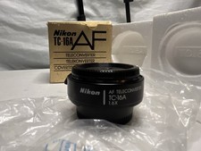 Nikon TC-16A AF 1.6X Teleconverter Converter Lens VTG Japanese NIB