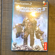 Atari Terminator 3: The Redemption Sony PlayStation 2 PS2 T NTSC-U/C Manual