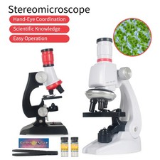 Science Kits For Kids Beginner Microscope STEM Science Educational Toy 100X EHFA