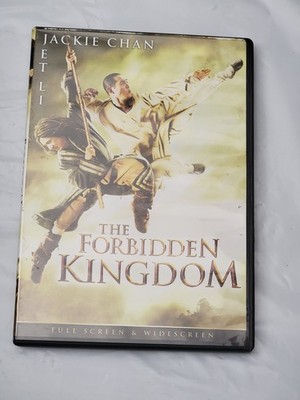 The Forbidden Kingdom DVD Jackie Chan Jet Li Full Screen
