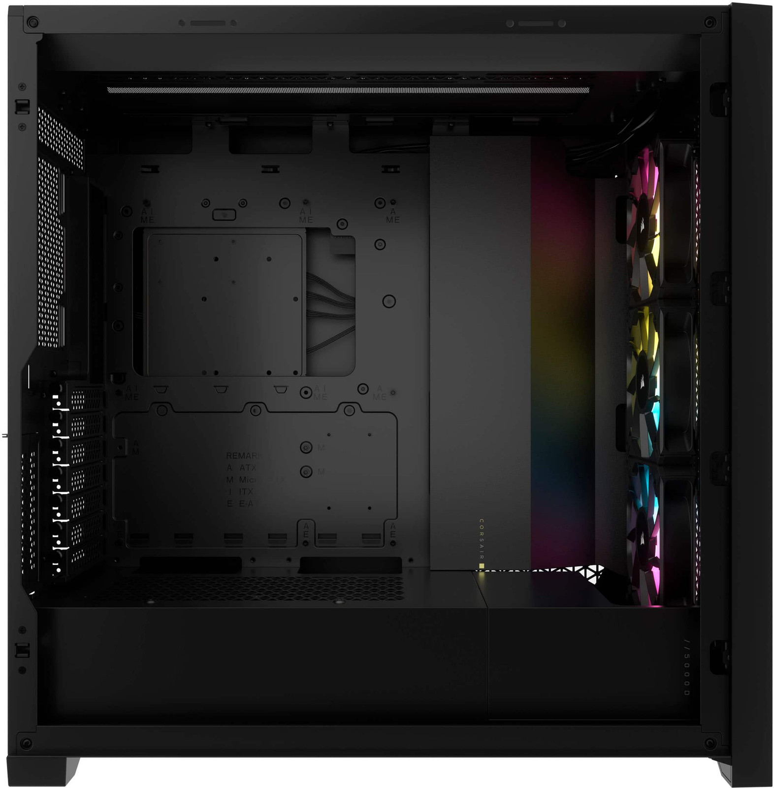 Корпус для ПК CORSAIR - iCUE 5000D RGB AIRFLOW ATX Mid-Tower - черный